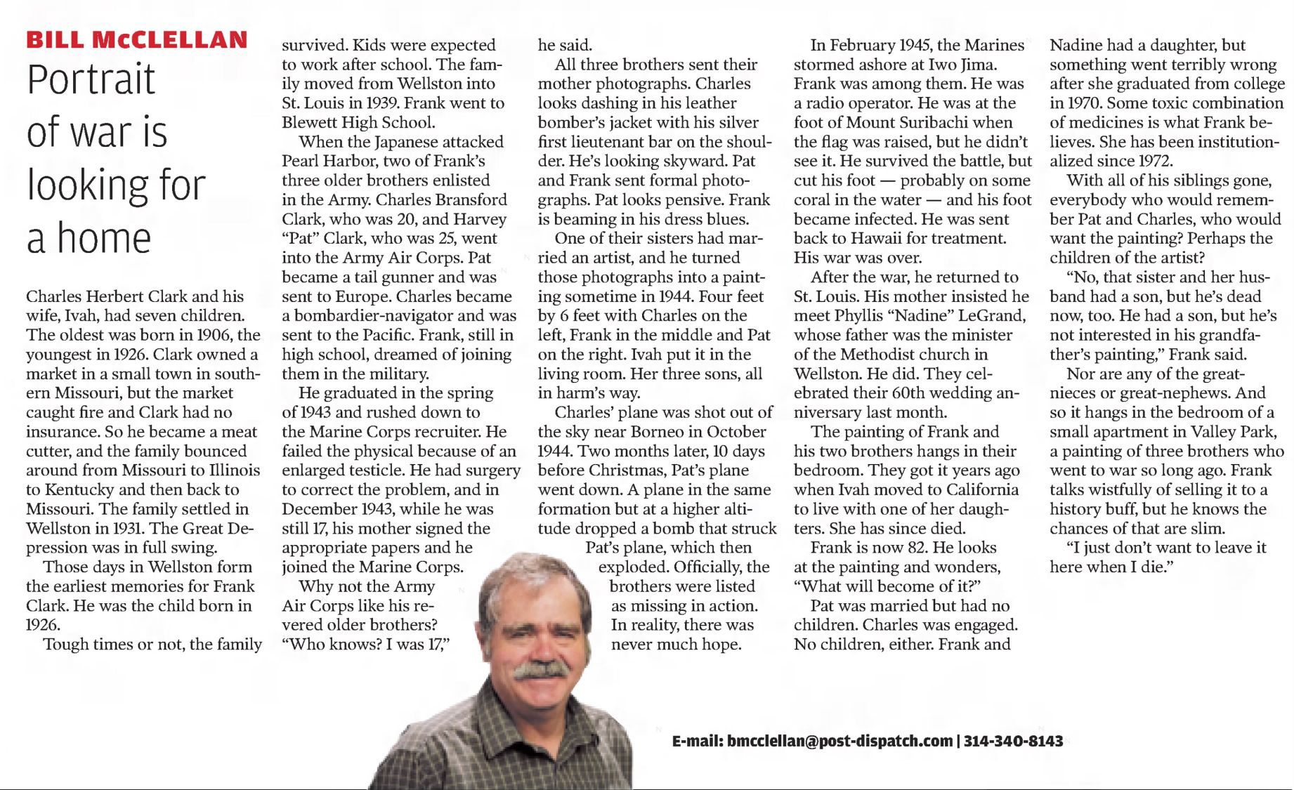 Bill McClellan column.